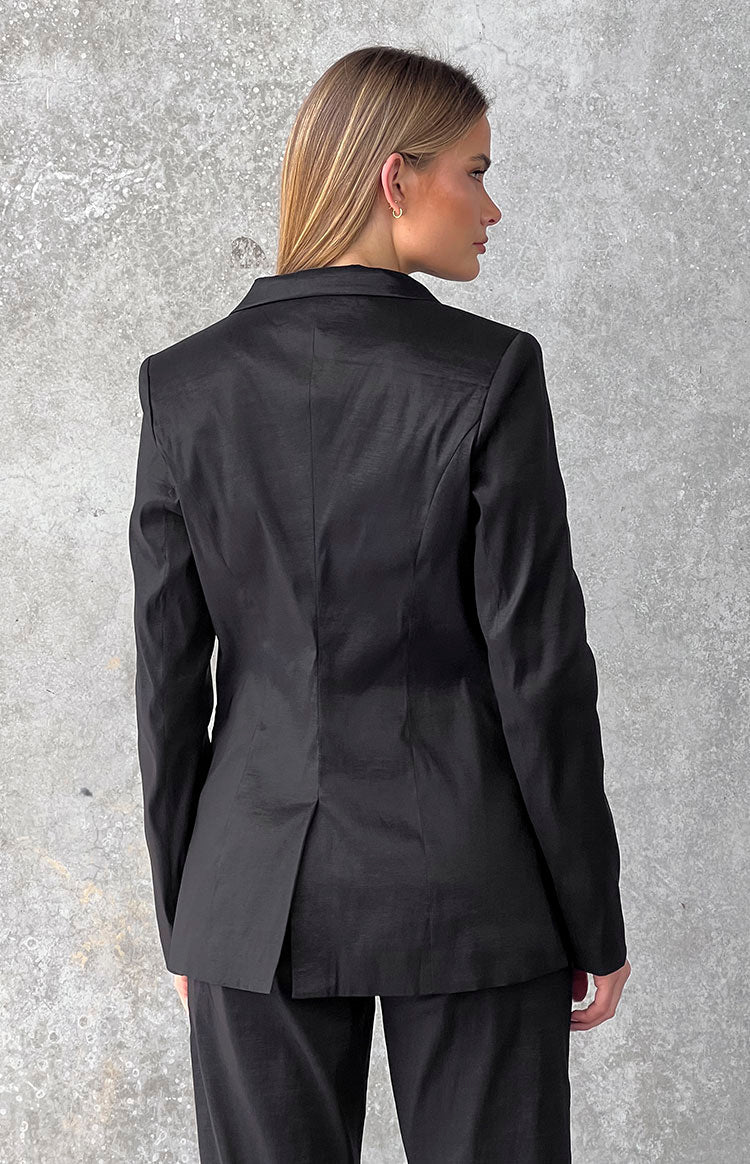 Baker Black Blazer-Vavasi.All Rights Reserved.