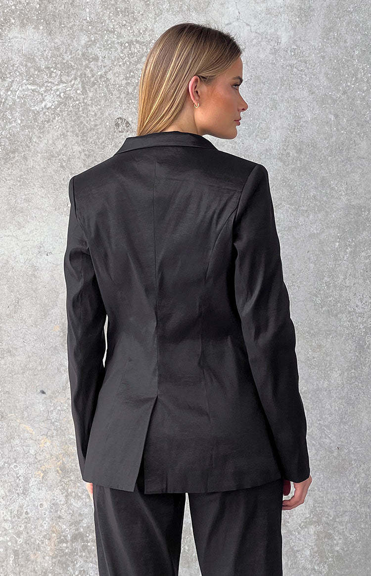 Baker Black Blazer-Vavasi.All Rights Reserved.