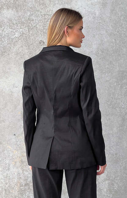 Baker Black Blazer-Vavasi.All Rights Reserved.