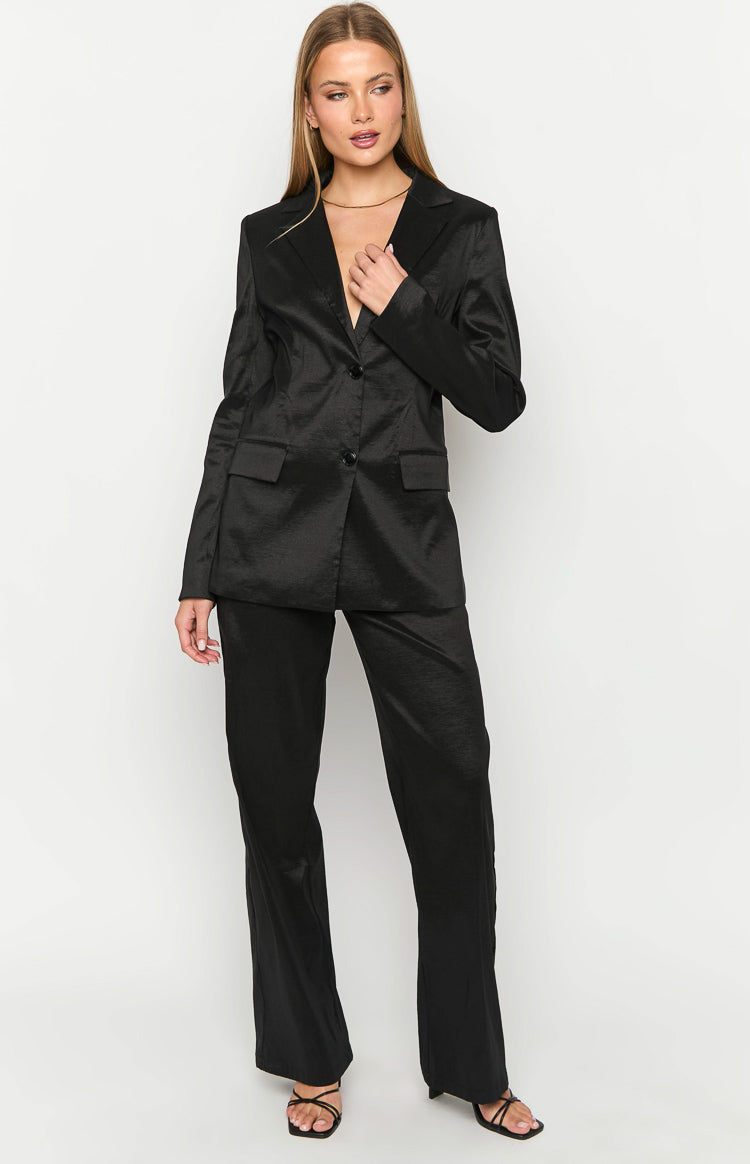 Baker Black Blazer-Vavasi.All Rights Reserved.