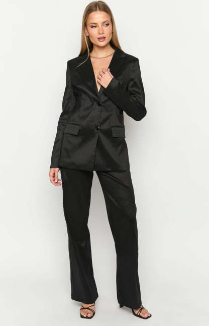 Baker Black Blazer-Vavasi.All Rights Reserved.