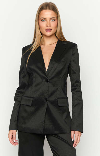 Baker Black Blazer-Vavasi.All Rights Reserved.