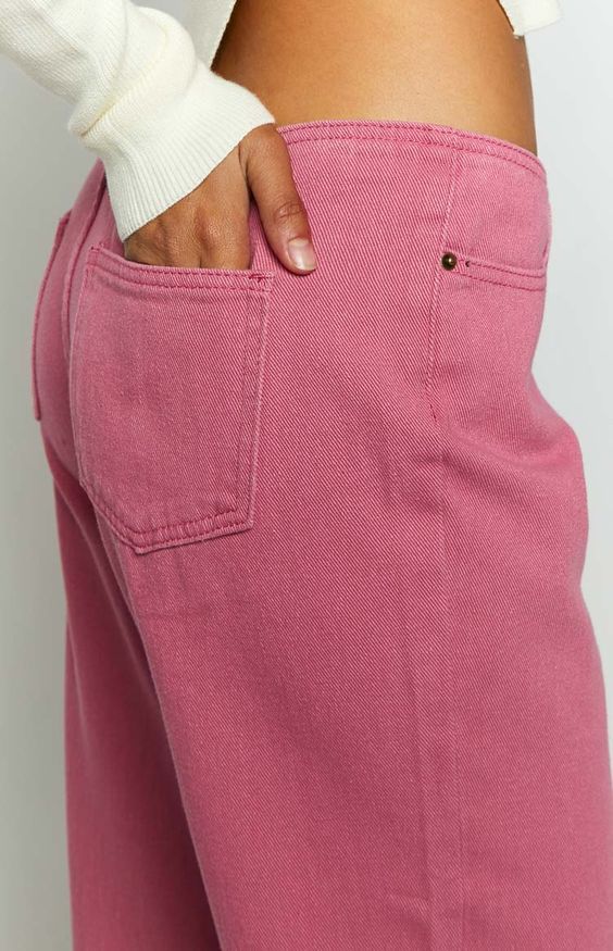 Lioness Practical Magic Hot Pink Jeans-Vavasi.All Rights Reserved.