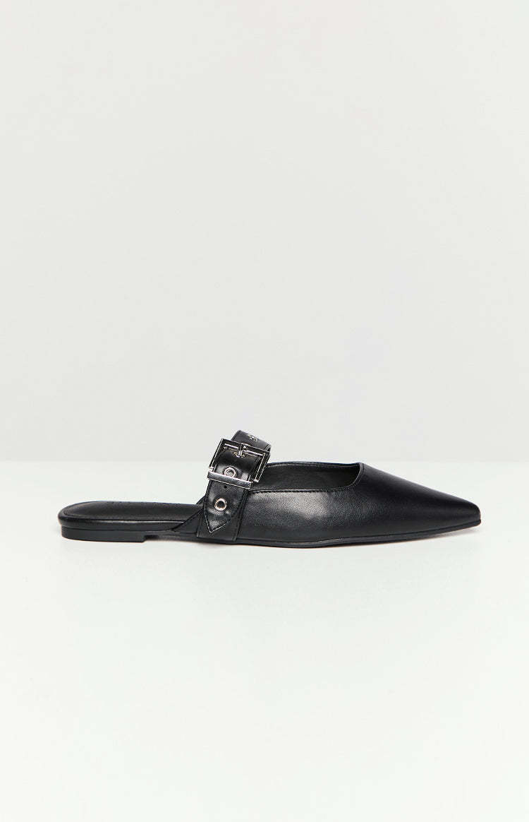 Billini Halsy Black Mules-Vavasi.All Rights Reserved.