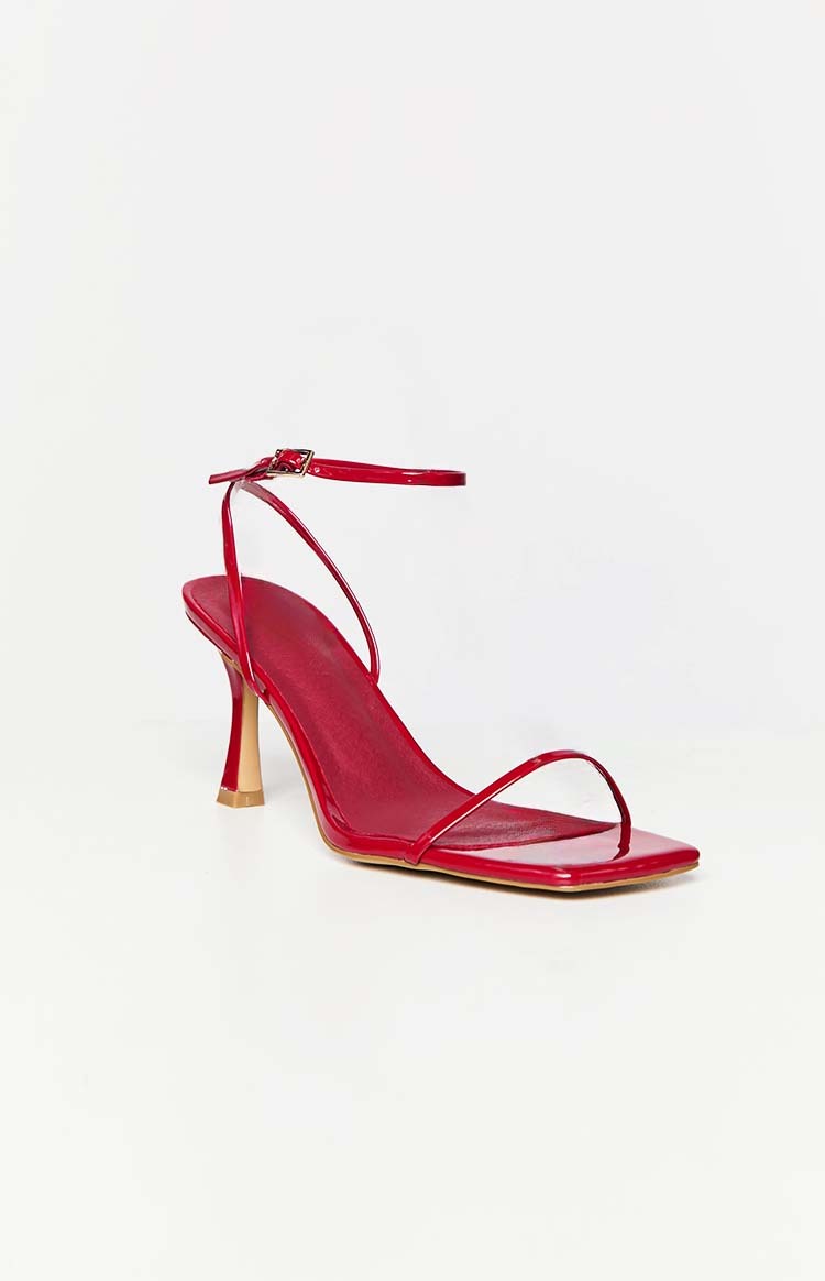 Billini Judy Strawberry Patent Heels-Vavasi.All Rights Reserved.