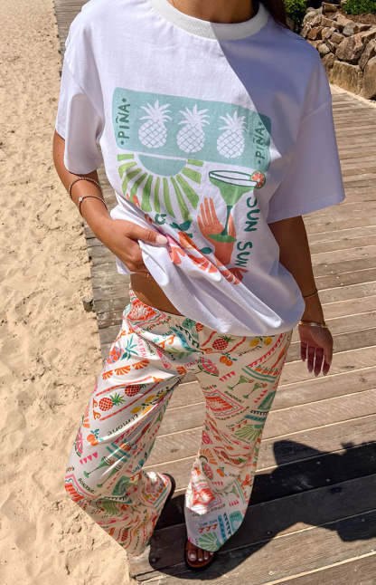 Jaz Dolce Vita Print Tee-Vavasi.All Rights Reserved.