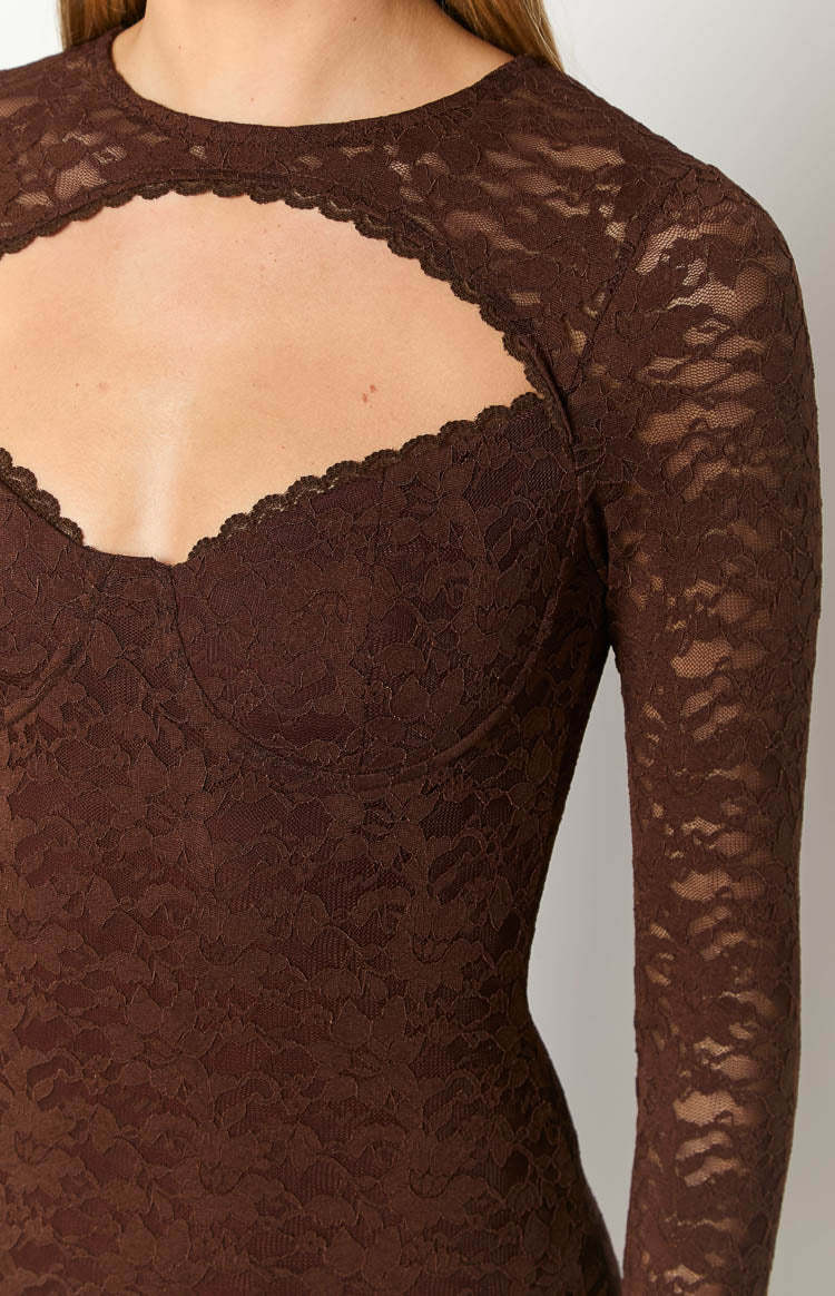 Camielle Brown Maxi Dress-Vavasi.All Rights Reserved.
