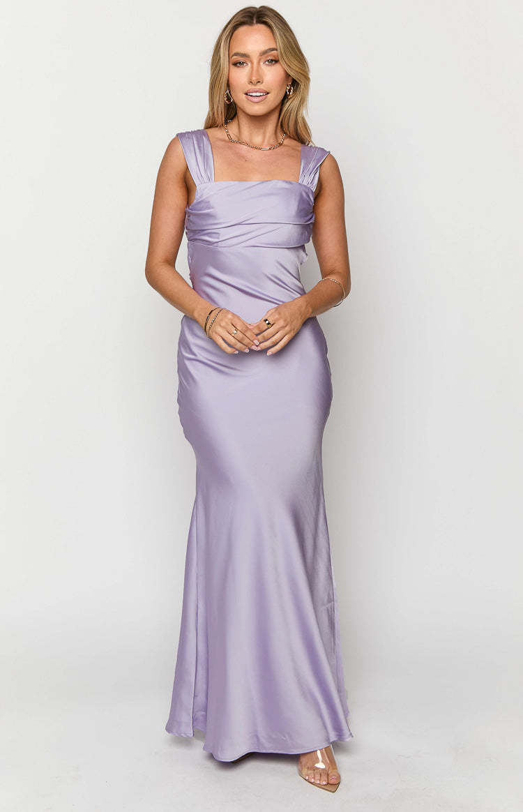 Chaya Lilac Maxi Dress-Vavasi.All Rights Reserved.