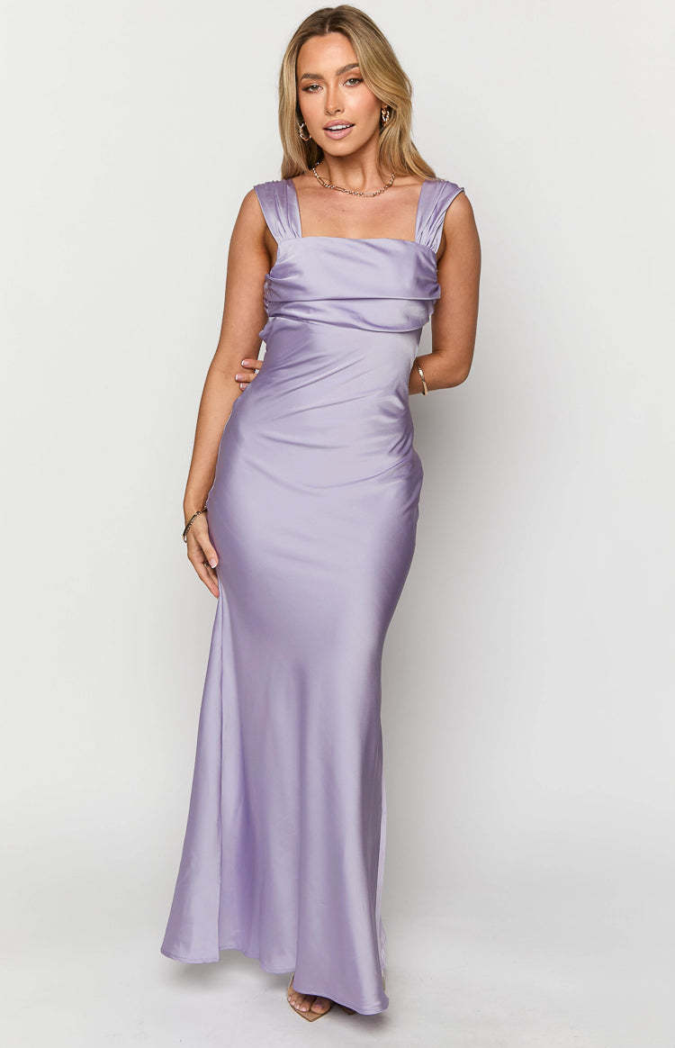 Chaya Lilac Maxi Dress-Vavasi.All Rights Reserved.
