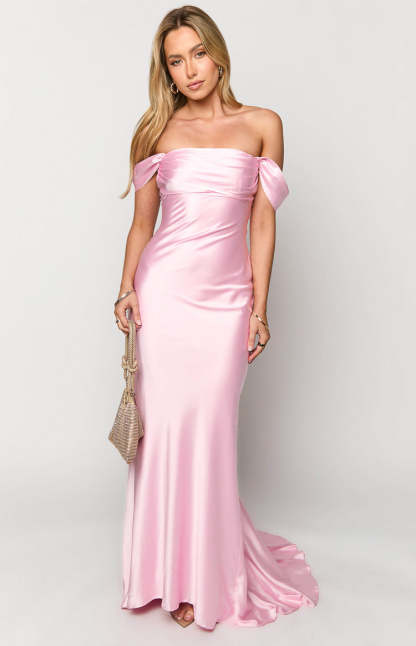 Delanie Pink Maxi Dress-Vavasi.All Rights Reserved.