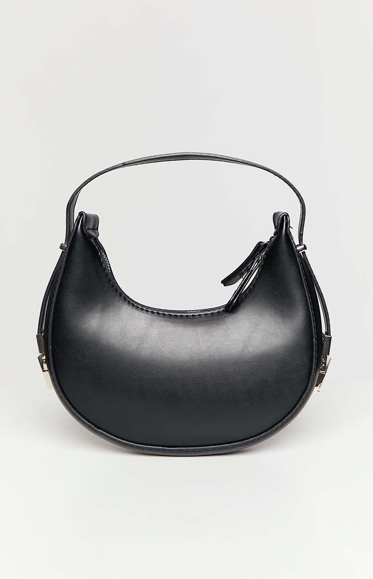 Ellisa Black Shoulder Bag-Vavasi.All Rights Reserved.