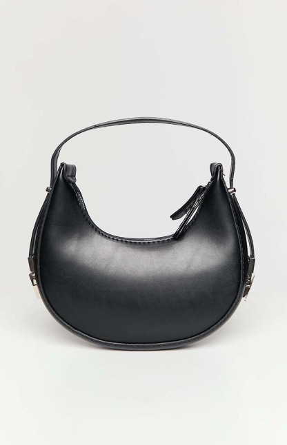Ellisa Black Shoulder Bag-Vavasi.All Rights Reserved.