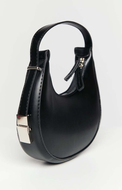 Ellisa Black Shoulder Bag-Vavasi.All Rights Reserved.