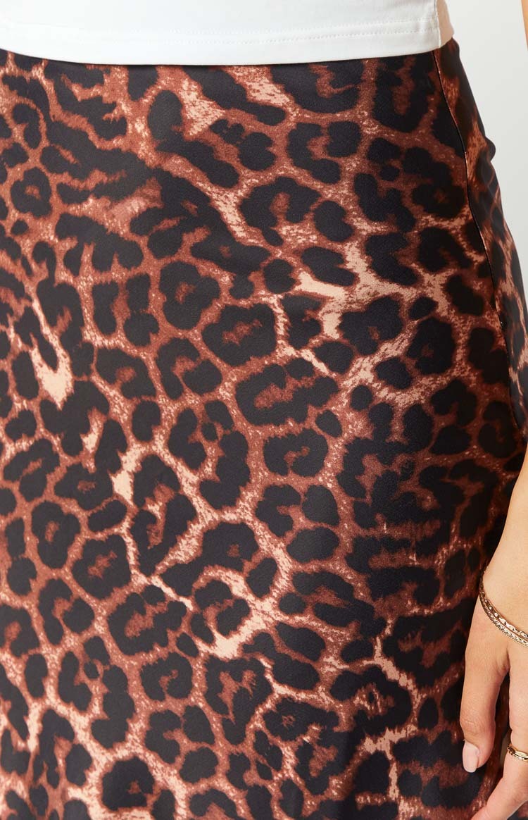 Genevieve Leopard Print Maxi Skirt-Vavasi.All Rights Reserved.