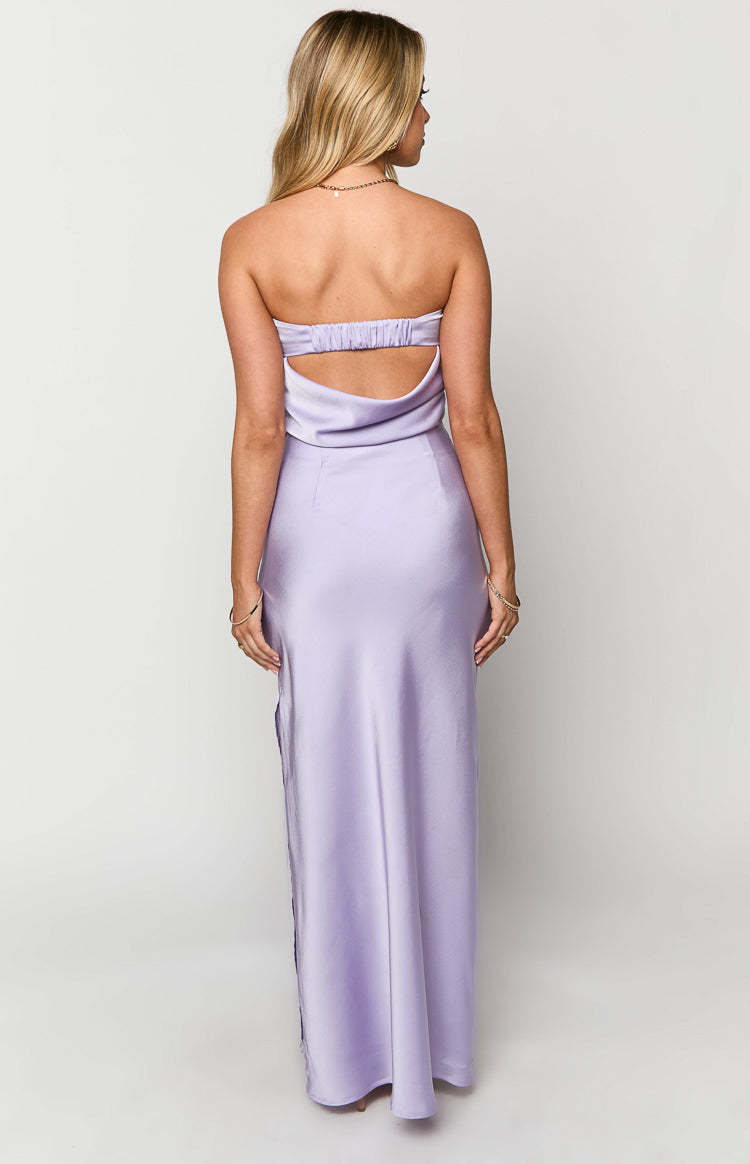 Genevieve Lilac Maxi Skirt-Vavasi.All Rights Reserved.