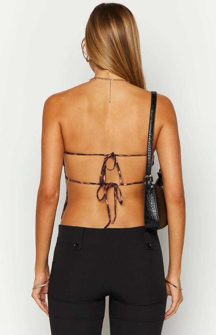 Ibiza Leopard Print Strapless Top-Vavasi.All Rights Reserved.