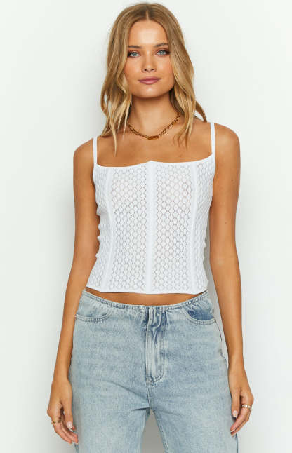 Isla White Corset-Vavasi.All Rights Reserved.