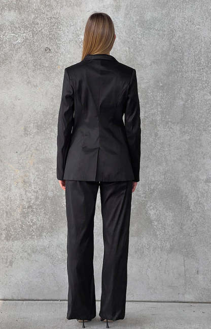 Jaden Black Pants-Vavasi.All Rights Reserved.