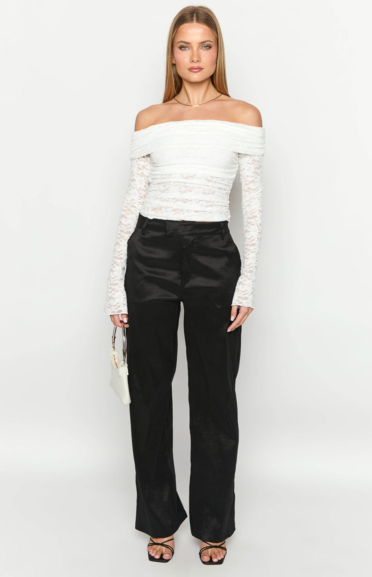 Jaden Black Pants-Vavasi.All Rights Reserved.