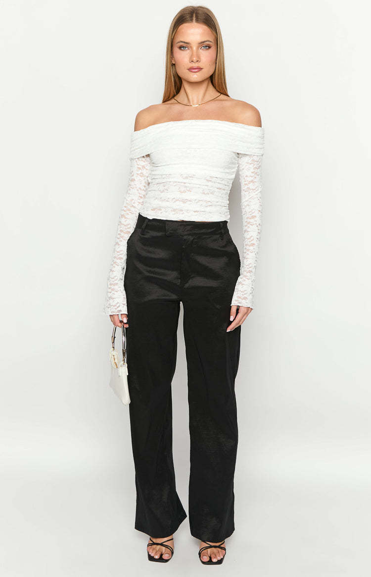 Jaden Black Pants-Vavasi.All Rights Reserved.