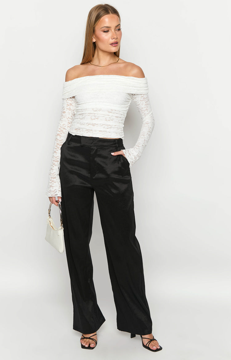 Jaden Black Pants-Vavasi.All Rights Reserved.