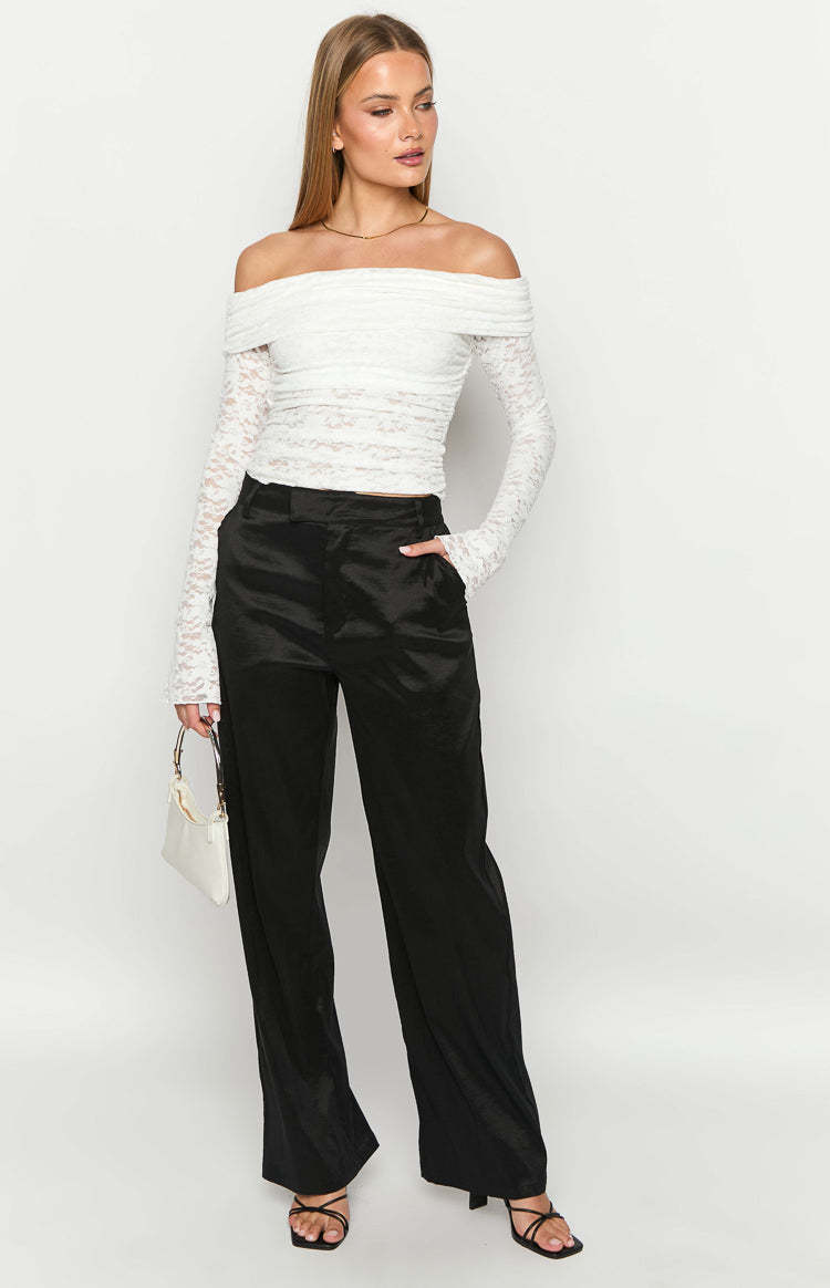 Jaden Black Pants-Vavasi.All Rights Reserved.