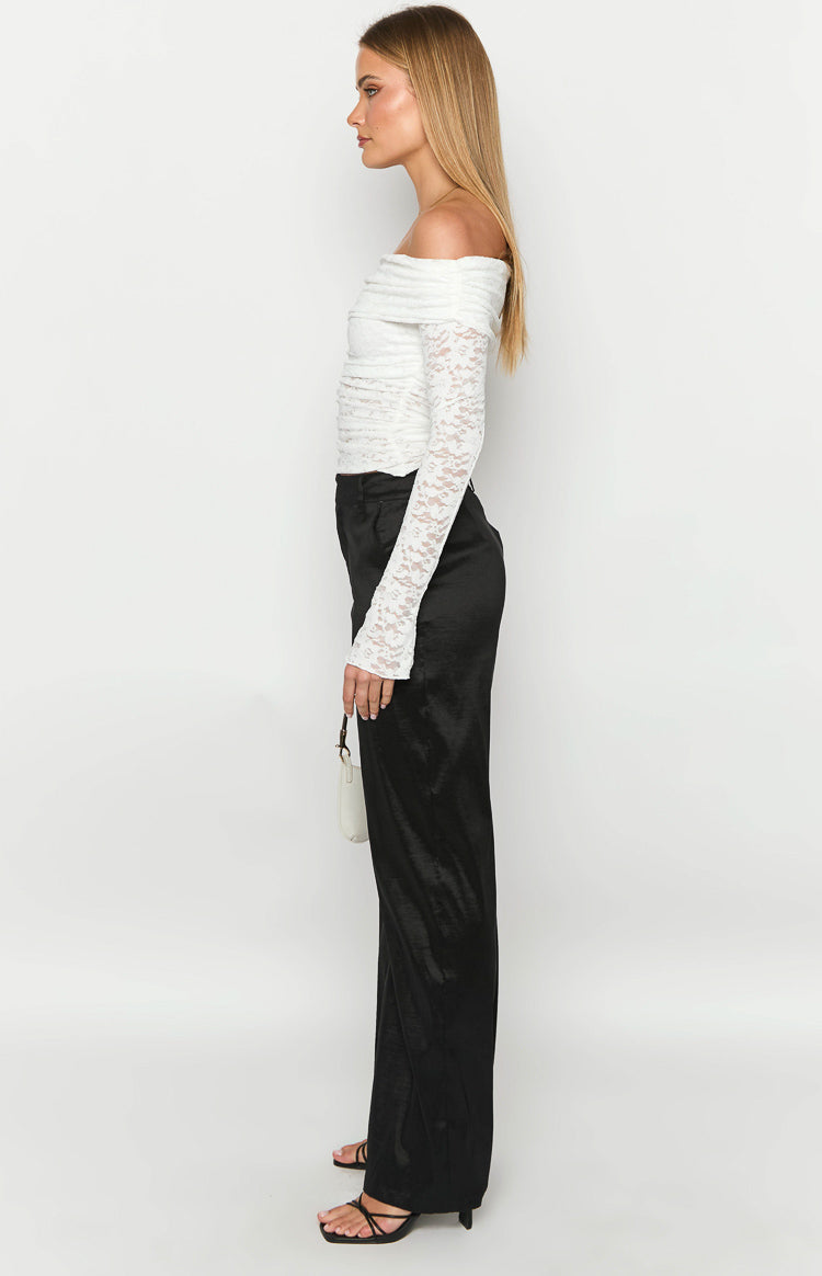 Jaden Black Pants-Vavasi.All Rights Reserved.