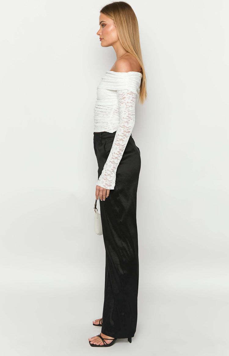 Jaden Black Pants-Vavasi.All Rights Reserved.