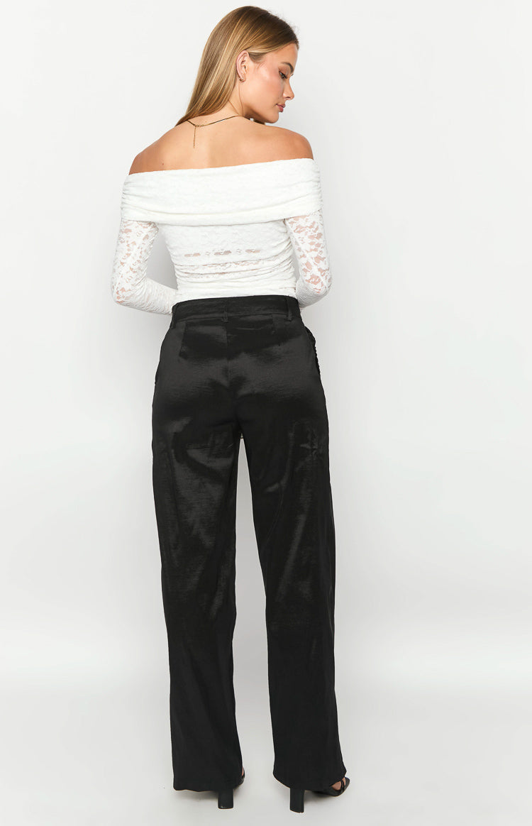 Jaden Black Pants-Vavasi.All Rights Reserved.