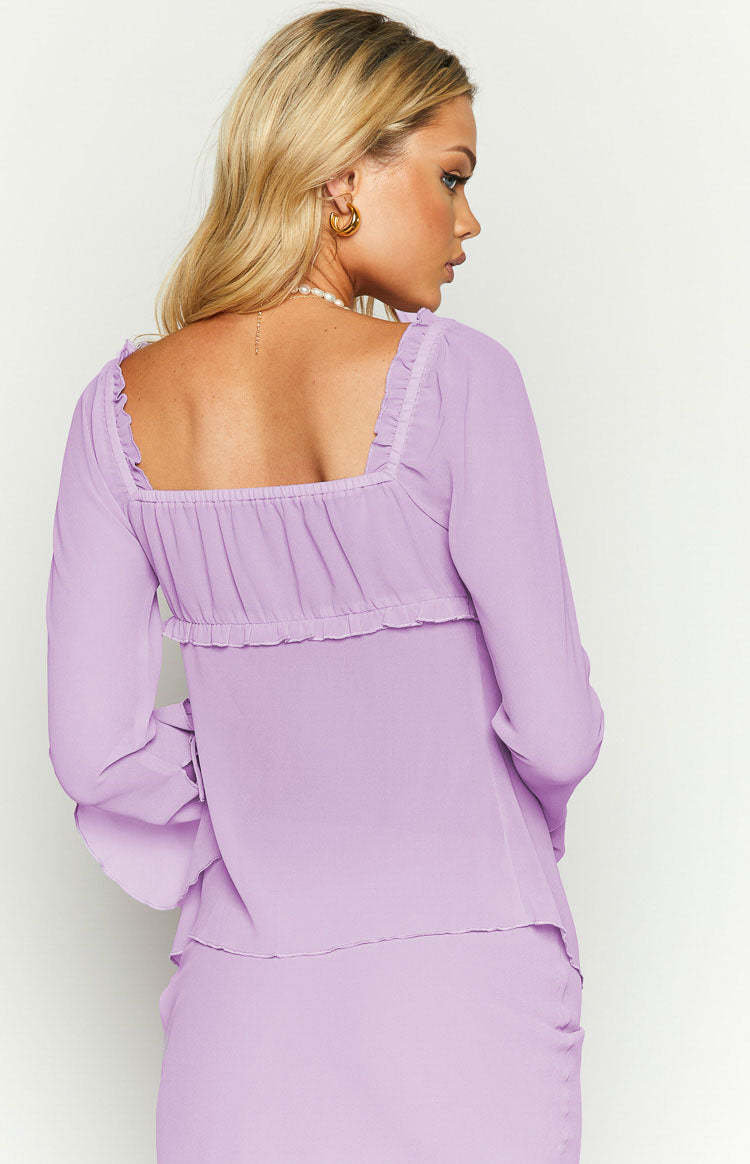 Kennedy Lilac Sleeve Top-Vavasi.All Rights Reserved.
