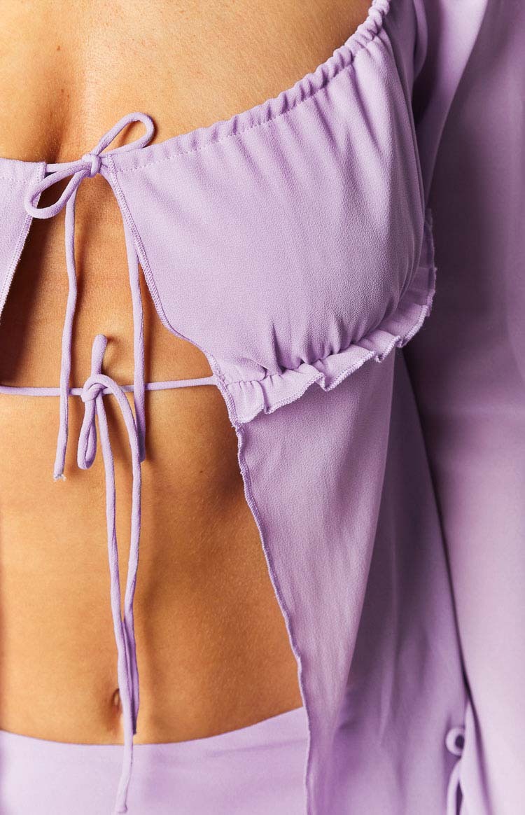 Kennedy Lilac Sleeve Top-Vavasi.All Rights Reserved.