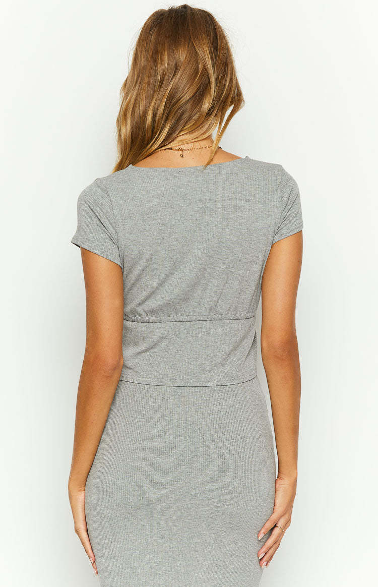Kirra Grey Top-Vavasi.All Rights Reserved.