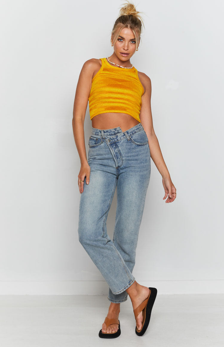 Chicago Tank Yellow-Vavasi.All Rights Reserved.