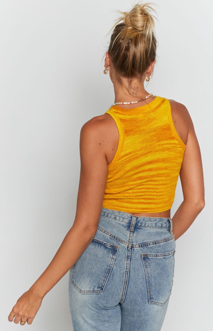 Chicago Tank Yellow-Vavasi.All Rights Reserved.