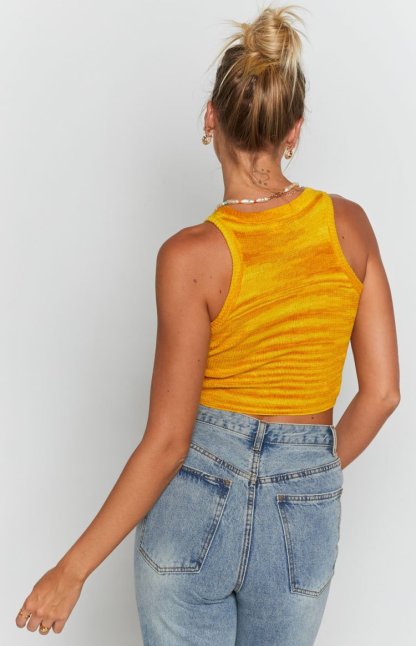 Chicago Tank Yellow-Vavasi.All Rights Reserved.