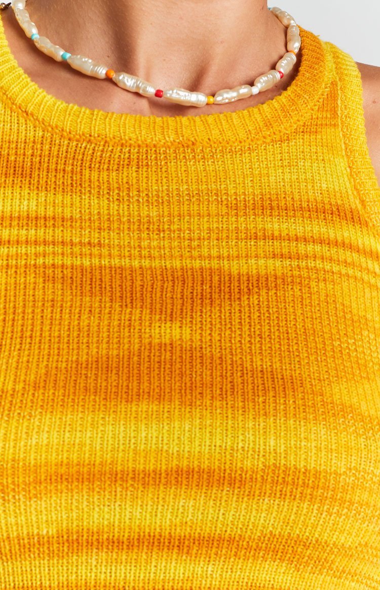 Chicago Tank Yellow-Vavasi.All Rights Reserved.