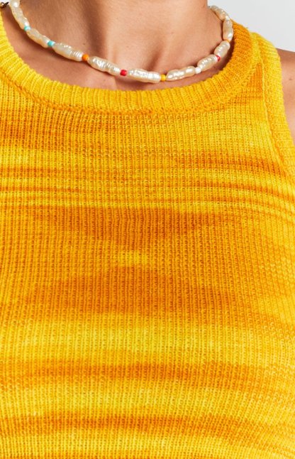 Chicago Tank Yellow-Vavasi.All Rights Reserved.