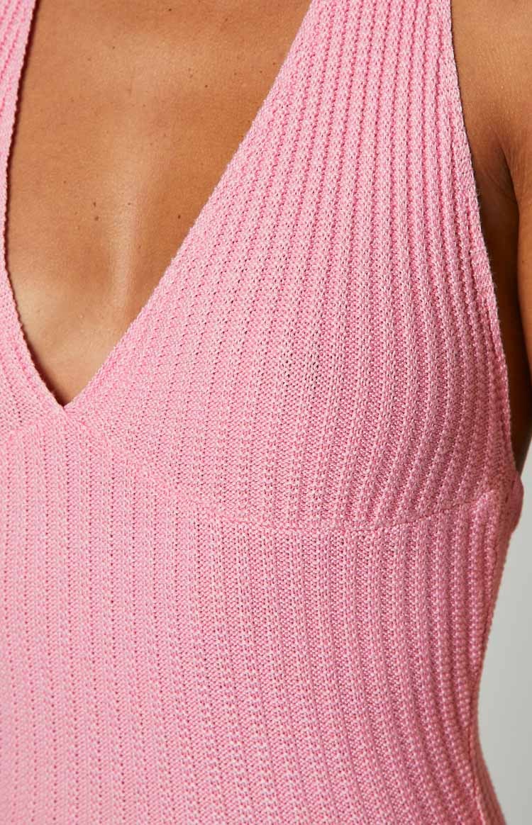 Remy Pink Midi Party Dress-Vavasi.All Rights Reserved.