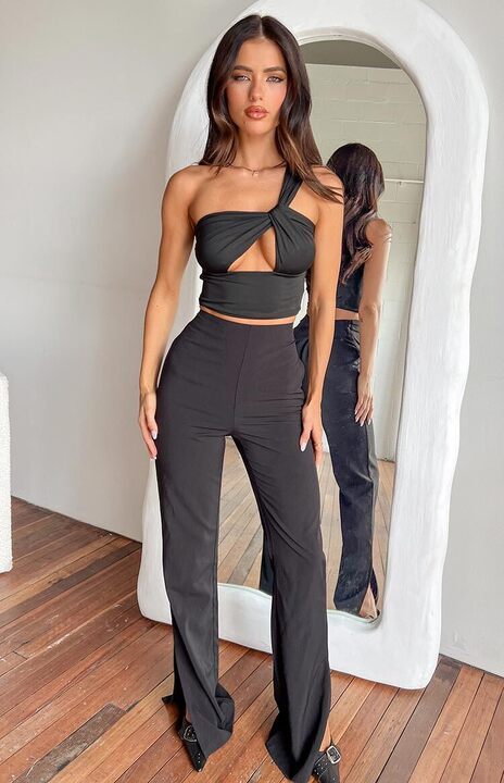 Mawson Black Pants-Vavasi.All Rights Reserved.