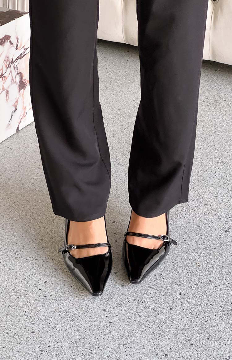 Therapy Parlour Black Patent Heels-Vavasi.All Rights Reserved.