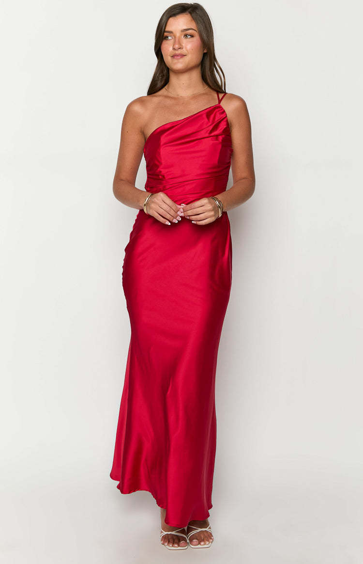 Tina Red Formal Maxi Dress-Vavasi.All Rights Reserved.