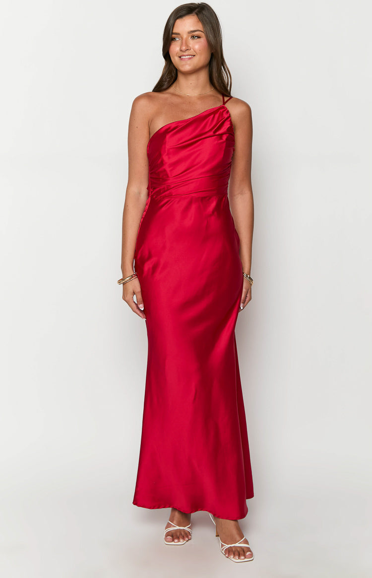 Tina Red Formal Maxi Dress-Vavasi.All Rights Reserved.