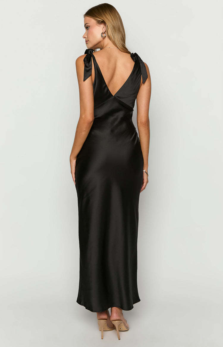 Val Black Maxi Dress-Vavasi.All Rights Reserved.