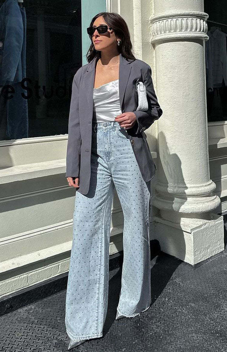 Wendy Blazer Charcoal-Vavasi.All Rights Reserved.