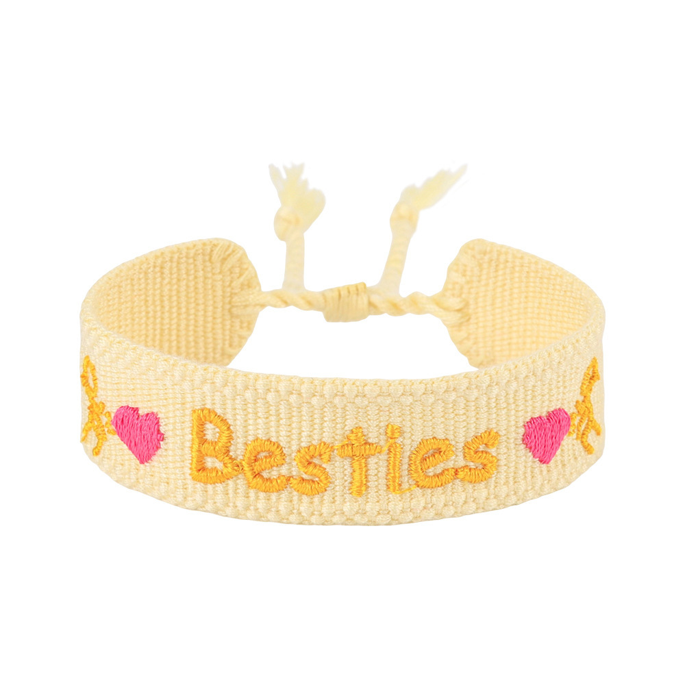 Fabric Bracelet MOQ 10pcs
