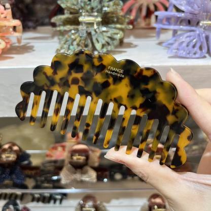 MOQ 12pcs 12cm Acetate Comb