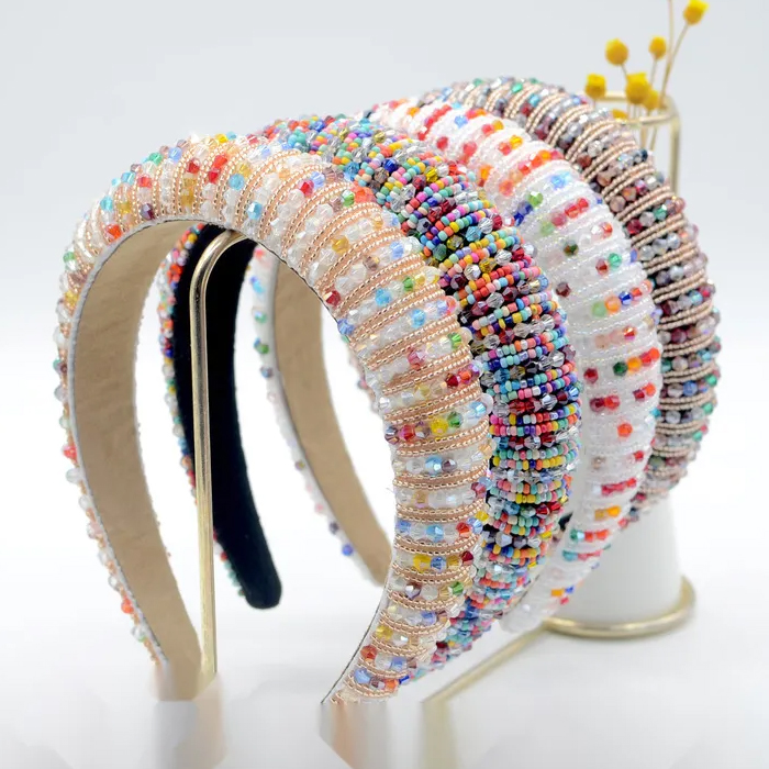 Crystal & Beads Headband