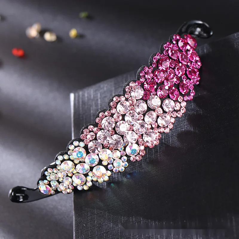 Rhinestone Banana Clips