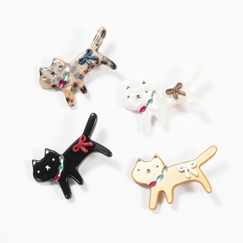 Acetate Clips and Hair Tie