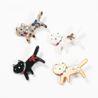 Acetate Clips and Hair Tie